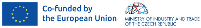 European Union and Czech Republic flags